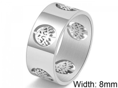 HY Wholesale 316L Stainless Steel Popular Rings-HY0063R283