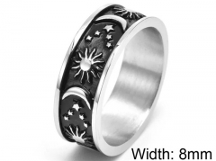 HY Wholesale 316L Stainless Steel Popular Rings-HY0063R376