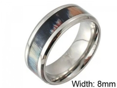 HY Wholesale 316L Stainless Steel Popular Rings-HY0063R100