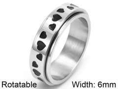 HY Wholesale 316L Stainless Steel Popular Rings-HY0063R373