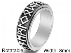 HY Wholesale 316L Stainless Steel Popular Rings-HY0063R295