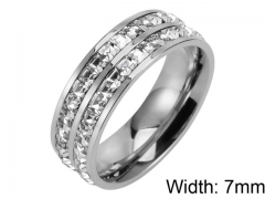 HY Wholesale 316L Stainless Steel Popular Rings-HY0063R022