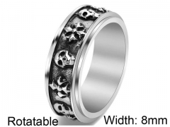 HY Wholesale 316L Stainless Steel Popular Rings-HY0063R299