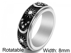 HY Wholesale 316L Stainless Steel Popular Rings-HY0063R252