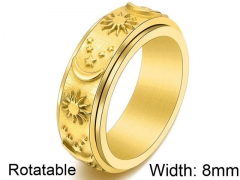 HY Wholesale 316L Stainless Steel Popular Rings-HY0063R347