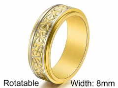 HY Wholesale 316L Stainless Steel Popular Rings-HY0063R267