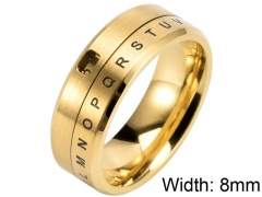 HY Wholesale 316L Stainless Steel Popular Rings-HY0063R089
