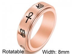 HY Wholesale 316L Stainless Steel Popular Rings-HY0063R365