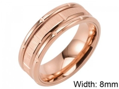 HY Wholesale 316L Stainless Steel Popular Rings-HY0063R137