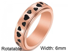 HY Wholesale 316L Stainless Steel Popular Rings-HY0063R375