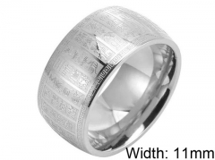 HY Wholesale 316L Stainless Steel Popular Rings-HY0063R383