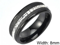 HY Wholesale 316L Stainless Steel Popular Rings-HY0063R132