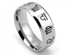 HY Wholesale 316L Stainless Steel Popular Rings-HY0063R208