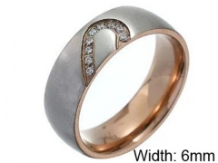 HY Wholesale 316L Stainless Steel Popular Rings-HY0063R154