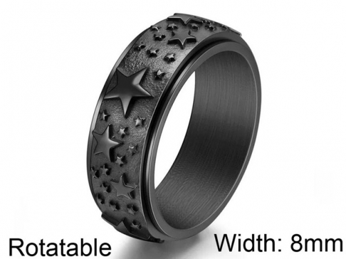 HY Wholesale 316L Stainless Steel Popular Rings-HY0063R257