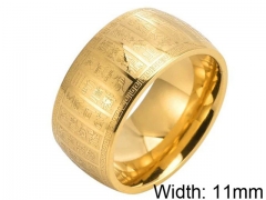 HY Wholesale 316L Stainless Steel Popular Rings-HY0063R384