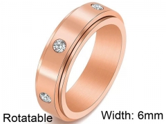 HY Wholesale 316L Stainless Steel Popular Rings-HY0063R356