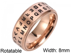 HY Wholesale 316L Stainless Steel Popular Rings-HY0063R092