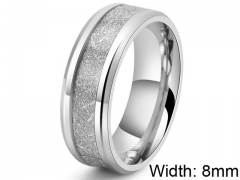 HY Wholesale 316L Stainless Steel Popular Rings-HY0063R224