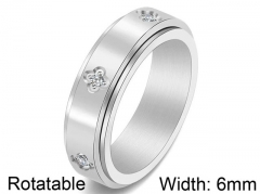 HY Wholesale 316L Stainless Steel Popular Rings-HY0063R370