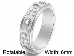 HY Wholesale 316L Stainless Steel Popular Rings-HY0063R317