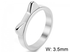 HY Wholesale 316L Stainless Steel Popular Rings-HY0063R331