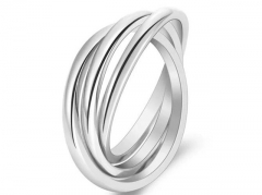 HY Wholesale 316L Stainless Steel Popular Rings-HY0063R301