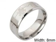 HY Wholesale 316L Stainless Steel Popular Rings-HY0063R163