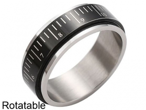 HY Wholesale 316L Stainless Steel Popular Rings-HY0063R178