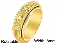 HY Wholesale 316L Stainless Steel Popular Rings-HY0063R280