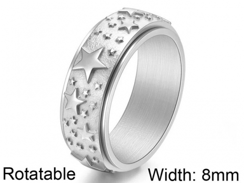 HY Wholesale 316L Stainless Steel Popular Rings-HY0063R259