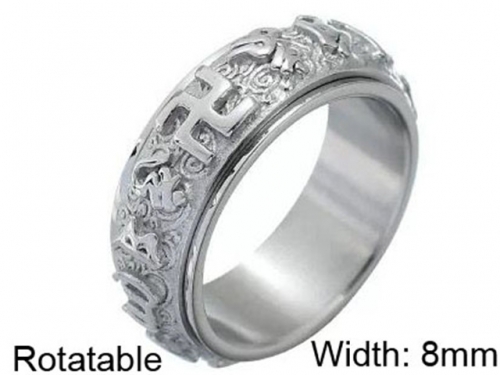 HY Wholesale 316L Stainless Steel Popular Rings-HY0063R097