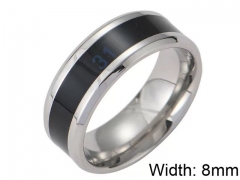 HY Wholesale 316L Stainless Steel Popular Rings-HY0063R016