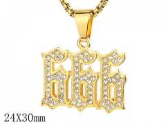 HY Wholesale Jewelry Stainless Steel Pendant (not includ chain)-HY0061P340