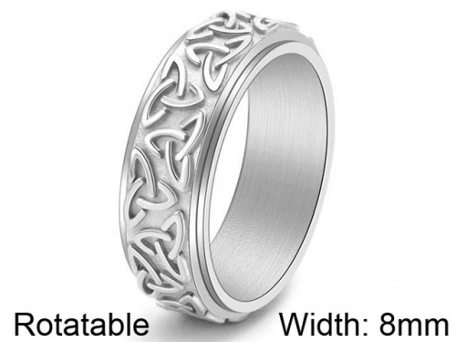 HY Wholesale 316L Stainless Steel Popular Rings-HY0063R256