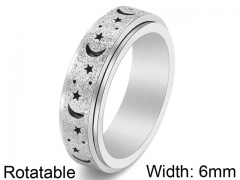 HY Wholesale 316L Stainless Steel Popular Rings-HY0063R235