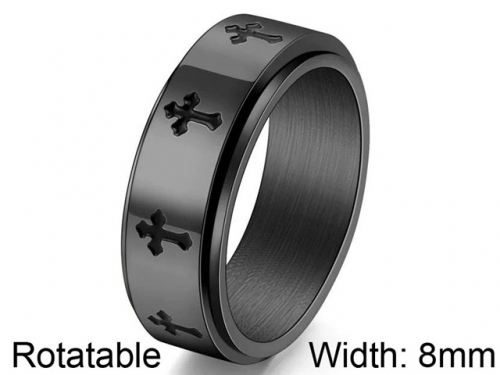 HY Wholesale 316L Stainless Steel Popular Rings-HY0063R260