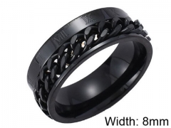 HY Wholesale 316L Stainless Steel Popular Rings-HY0063R045