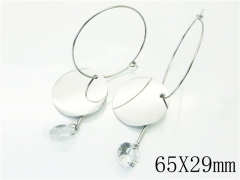 HY Wholesale Earrings 316L Stainless Steel Fashion Jewelry Earrings-HY26E0418NQ