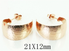 HY Wholesale Earrings 316L Stainless Steel Fashion Jewelry Earrings-HY70E0342LE