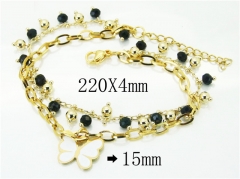 HY Wholesale Bracelets 316L Stainless Steel Jewelry Bracelets-HY66B0006PLD
