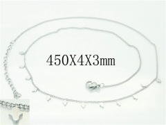 HY Wholesale Necklaces Stainless Steel 316L Jewelry Necklaces-HY25N0162HHE
