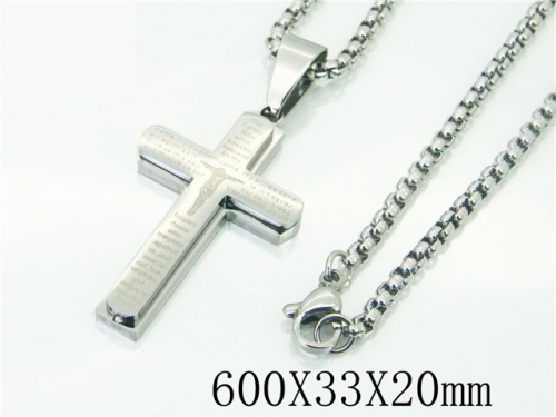 HY Wholesale Necklaces Stainless Steel 316L Jewelry Necklaces-HY09N1218OX