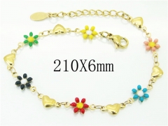 HY Wholesale Bracelets 316L Stainless Steel Jewelry Bracelets-HY53B0100MS