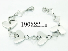 HY Wholesale Bracelets 316L Stainless Steel Jewelry Bracelets-HY56B0022HHZ