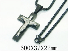 HY Wholesale Necklaces Stainless Steel 316L Jewelry Necklaces-HY09N1213HHL