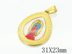 HY Wholesale Pendant 316L Stainless Steel Jewelry Pendant-HY12P1204JL