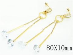 HY Wholesale Earrings 316L Stainless Steel Fashion Jewelry Earrings-HY26E0432OQ