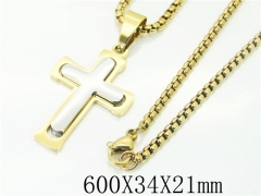 HY Wholesale Necklaces Stainless Steel 316L Jewelry Necklaces-HY09N1226HVV