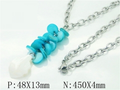 HY Wholesale Necklaces Stainless Steel 316L Jewelry Necklaces-HY92N0335OE